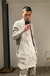 BORIS BIDJAN SABERI Gray Jacket ZIPPER1 FTT00008